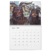 Krampus Calendar 2020 Munich カレンダー (3月 2027)