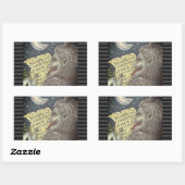 KRAMPUS CHILDREN LIST いけな CHRISTMAS STICKERS 長方形シール (シート)