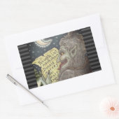 KRAMPUS CHILDREN LIST いけな CHRISTMAS STICKERS 長方形シール (封筒)