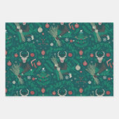 Krampus Collection Wrapping Paper | Dark Holiday ラッピングペーパーシート (正面3)