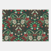 Krampus Collection Wrapping Paper | Dark Holiday ラッピングペーパーシート (正面2)