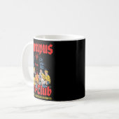 Krampus Fan-club Ugly Xmas German Christmas Demon  コーヒーマグカップ (正面左)