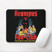 Krampus Fan-club Ugly Xmas German Christmas Demon マウスパッド (マウス)
