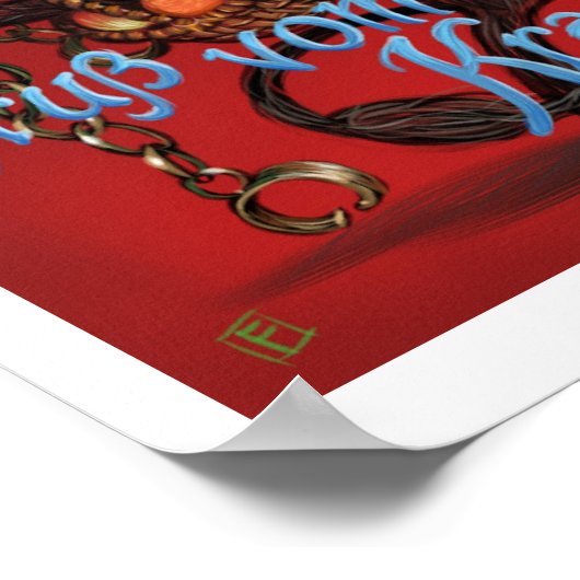 Krampus poster ポスター (角)