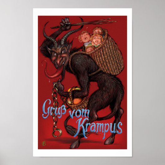 Krampus poster ポスター (正面)