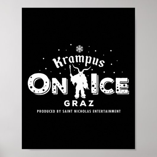 Krampus Run Graz Austria ポスター (正面)