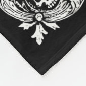 Krampus Tarot Card Design Christmas Season Evil Pa フリースブランケット (角)