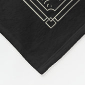 Krampus Tarot Card Design Christmas Season Evil Pa フリースブランケット (角)