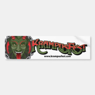 KrampusFestのバンパーステッカー バンパーステッカー