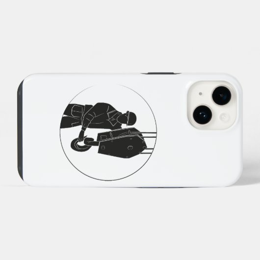 Kran-Design Handy Hülle iPhoneケース (裏面横)