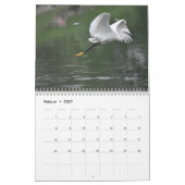 Kraniche カレンダー (2月 2027)