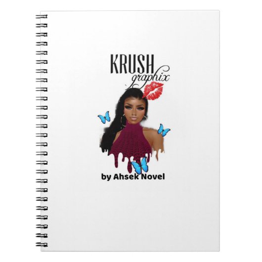 Krash Graphix by Ahsek Novel Notebook 1 ノートブック (正面)