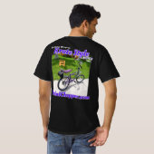 Krateスタイル自転車 Tシャツ (裏面フル)