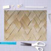 Kratipのタイのラオス人のIsanのタケ米のバスケット 薄葉紙 (クラフト)