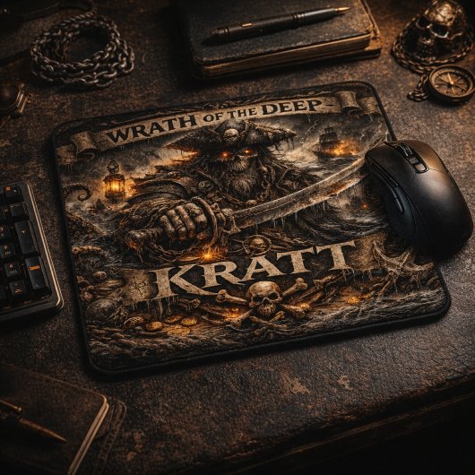 Krátt Mouse Pad – Wrath of the Deep マウスパッド