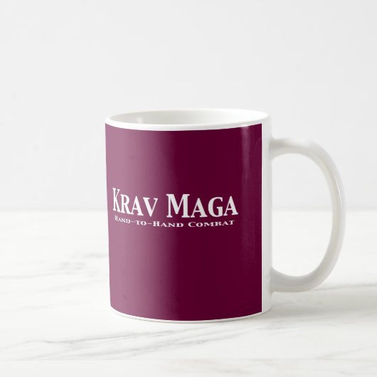 Krav Magaのギフト コーヒーマグカップ (右)