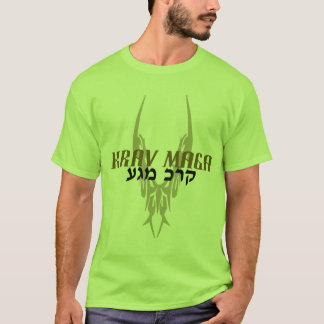 Krav Magaの入れ墨のヘブライティー-軍隊 Tシャツ