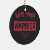 Krav Magaの戦士 セラミックオーナメント (右)