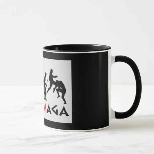 Krav Magaの進化 マグカップ (右)
