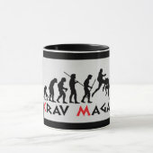 Krav Magaの進化 マグカップ (中央)