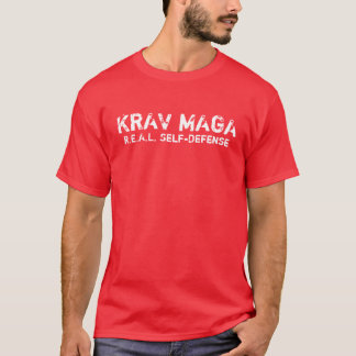 KRAV MAGAは自衛のTシャツを実在します Tシャツ