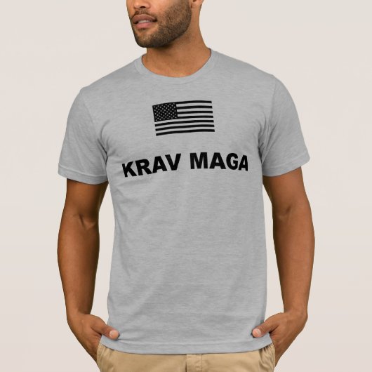 Krav Maga米国のTシャツ Tシャツ (正面)