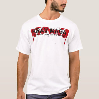 KRAV MAGA "ない私の血" Tシャツ