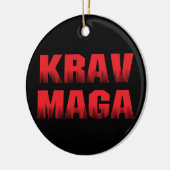 Krav Maga セラミックオーナメント (左)