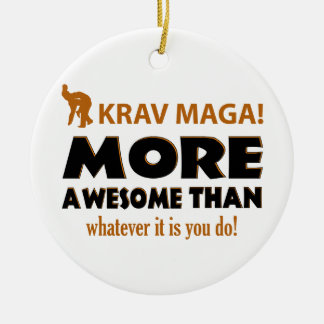 KRAV MAGA! デザイン セラミックオーナメント