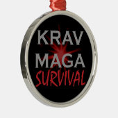 Krav Maga メタルオーナメント (右)