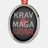 Krav Maga メタルオーナメント (左)