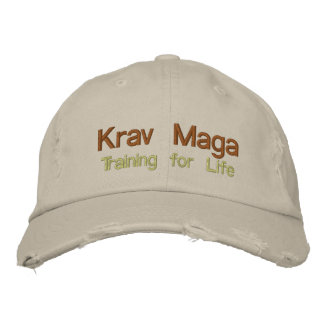 Krav Maga、ライフトレーニング 刺繍入りキャップ