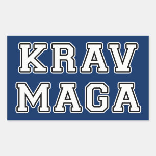 Krav Maga 長方形シール