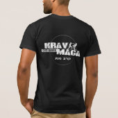 Krav Maga -防御的な戦闘システム Tシャツ (裏面)