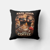 Krav Maga and Coffee クッション (裏面)