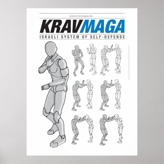 Krav Maga Defesas para Fora ポスター (正面)
