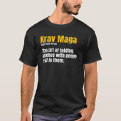 Krav Maga Mixed Martial Arts Self Defense Contact  Tシャツ (正面)