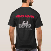 Krava maga t-shirt van DFTZ Tシャツ (裏面)