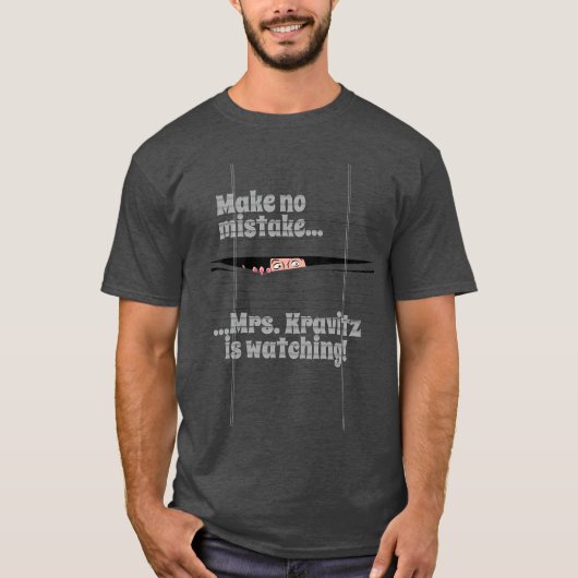 Kravitz夫人を見張る家族 Tシャツ (正面)