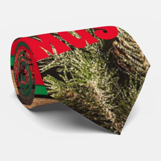 Krawatte Französische Bulldoggen Weihnachten ネクタイ (ロール)