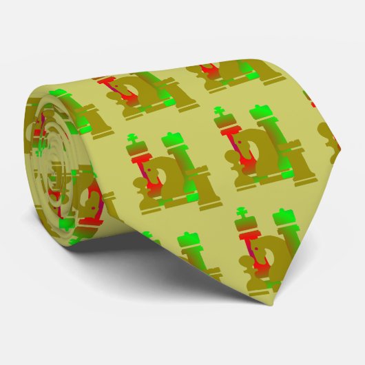 Krawatte Schachfiguren ネクタイ (ロール)