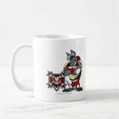 Krawkの島のチーム大尉1 コーヒーマグカップ (左)