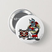 Krawkの島のチーム大尉1 缶バッジ (正面&裏面)