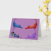 Krazy CrystalKatz Custom Greeting cards カード (黄色い花)