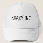 KRAZY INC. キャップ (正面)