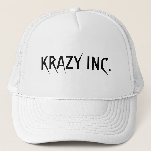KRAZY INC. キャップ (正面)