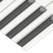 KRealisticピアノ鍵16"x90"テーブルランナー ミディアムテーブルランナー (コーナー)