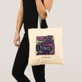 Kreative ZenDoodle-Tasche トートバッグ (正面(商品))