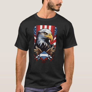 kreatives modernes adler design geschenk tシャツ