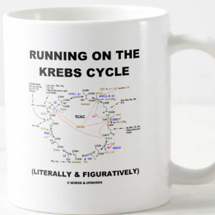 Krebs周期(科学のユーモア)で走ること コーヒーマグカップ